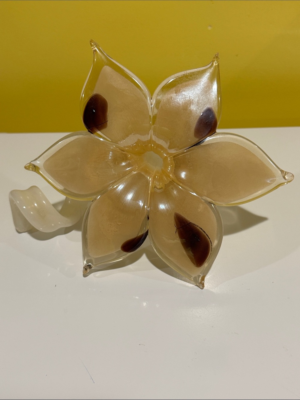 New Murano glass flower